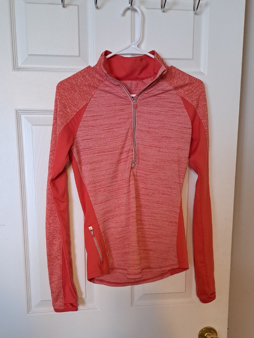 Athleta Coral Half-Zip Performance Pullover